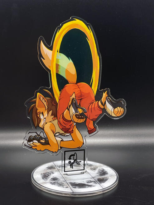 Double-sided standees