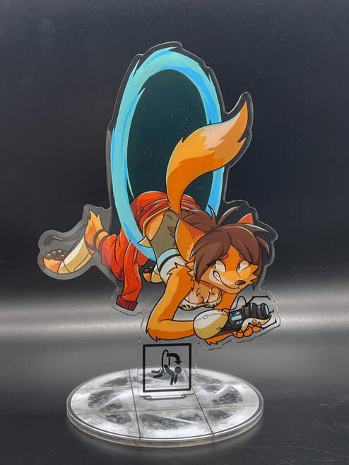 Double-sided standees